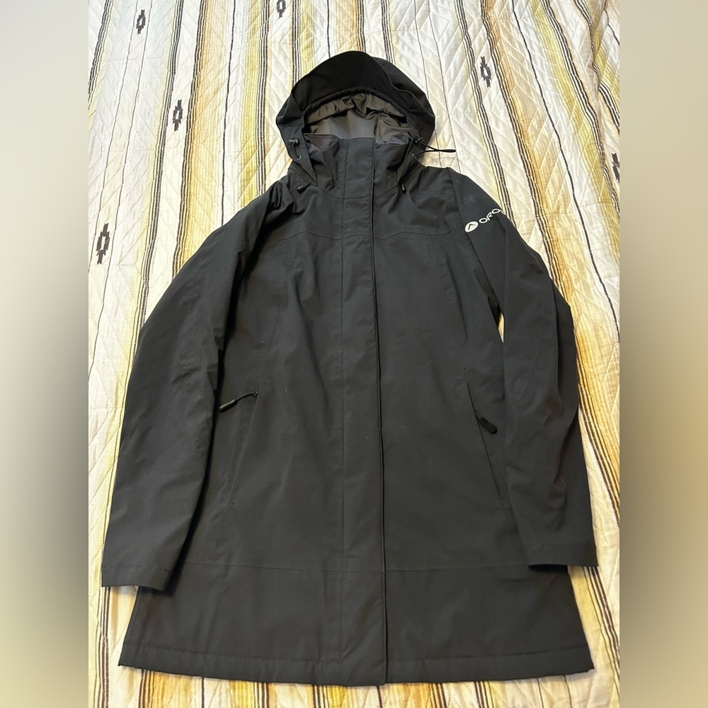OROS Women's Orion Parka Black Size S SolarCore Insulated Waterproof Winter Coat